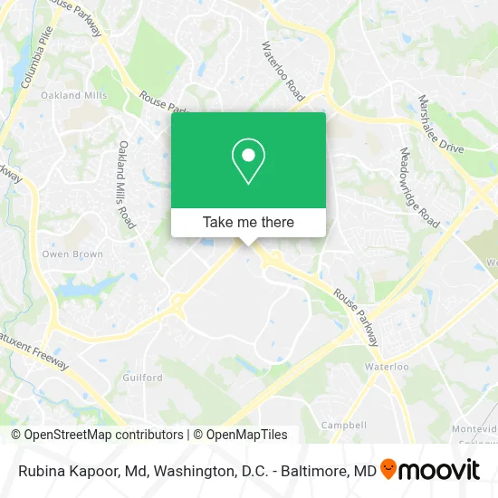Rubina Kapoor, Md map