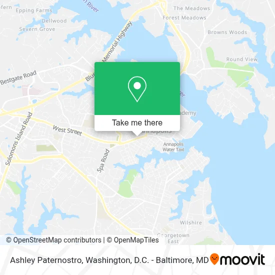 Ashley Paternostro map