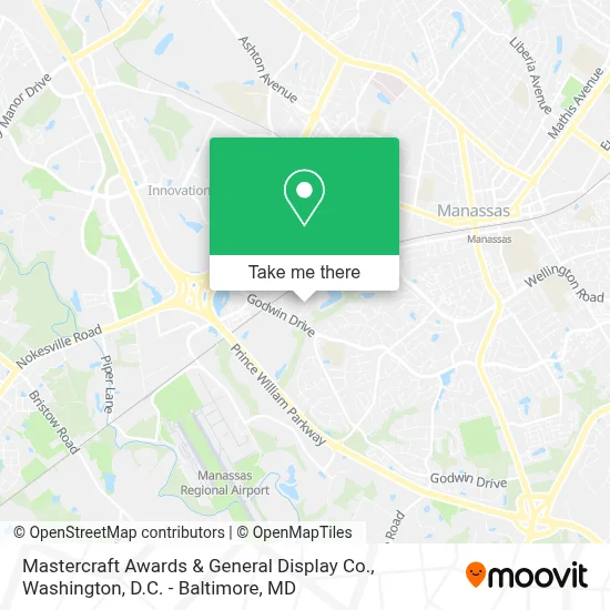 Mastercraft Awards & General Display Co. map