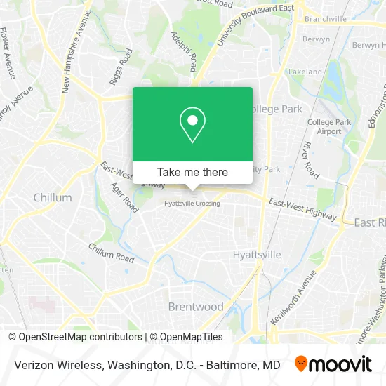 Verizon Wireless map