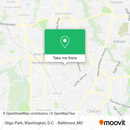 Sligo Park map