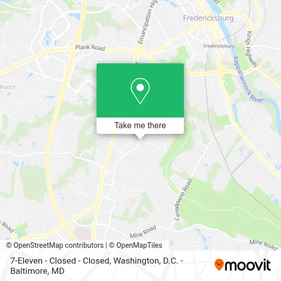 7-Eleven - Closed - Closed map