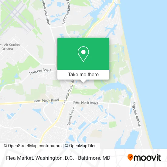Flea Market map