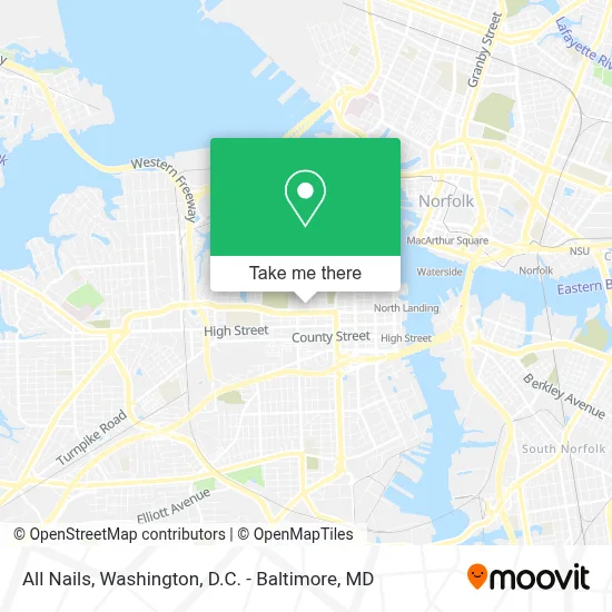 All Nails map
