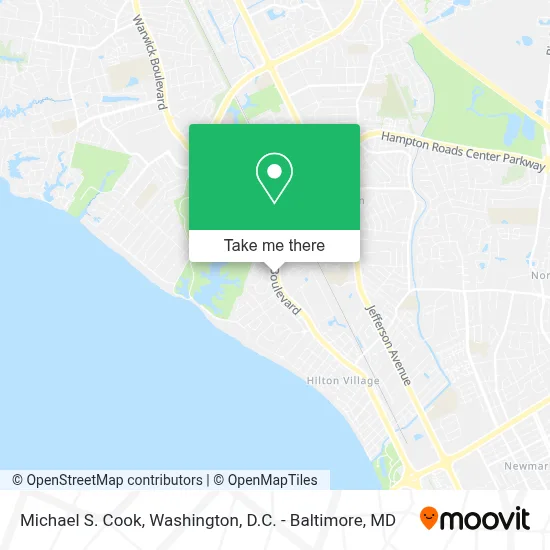 Michael S. Cook map