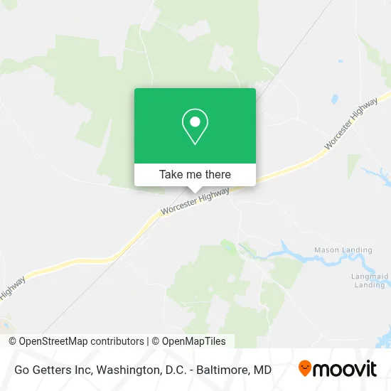 Go Getters Inc map