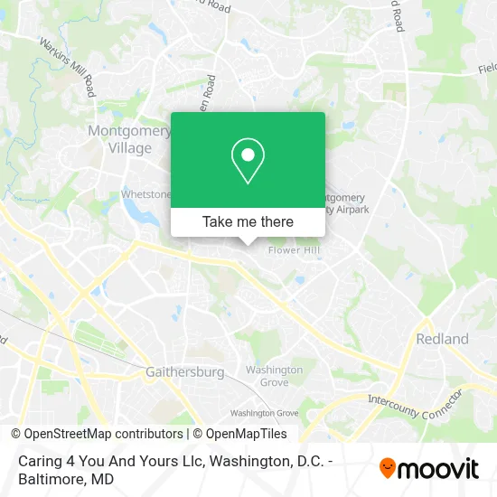 Caring 4 You And Yours Llc map