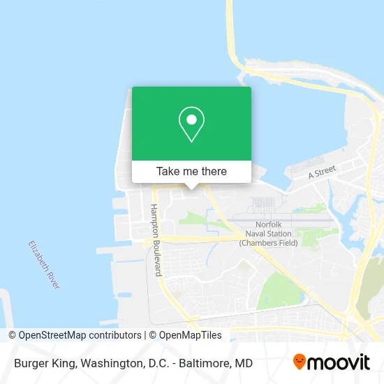 Burger King map
