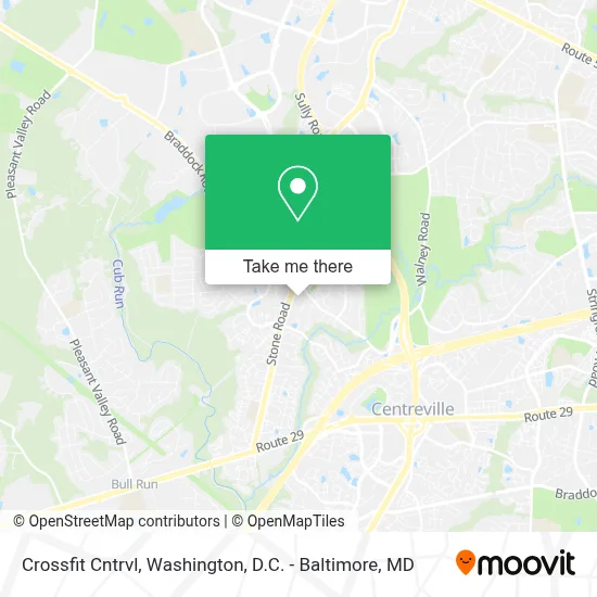 Crossfit Cntrvl map