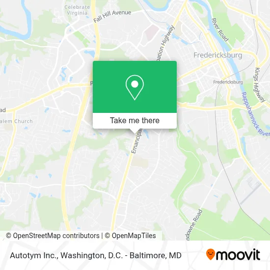 Autotym Inc. map