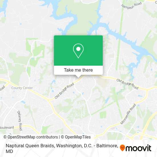 Naptural Queen Braids map