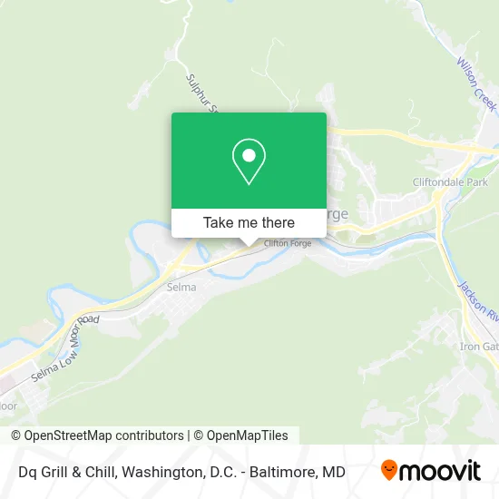 Dq Grill & Chill map