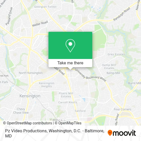 Pz Video Productions map