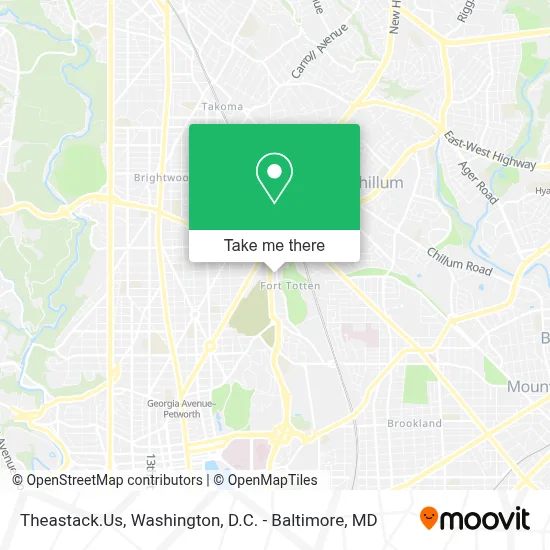 Theastack.Us map