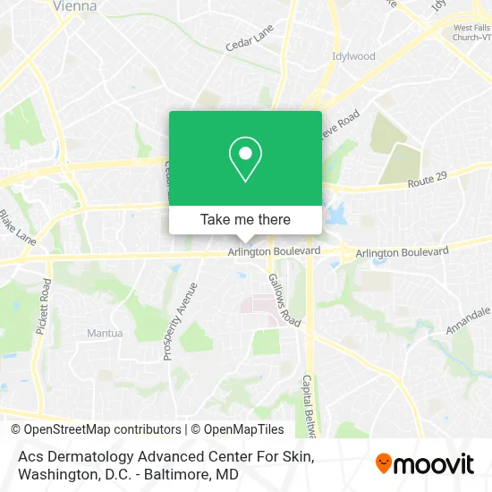 Acs Dermatology Advanced Center For Skin map