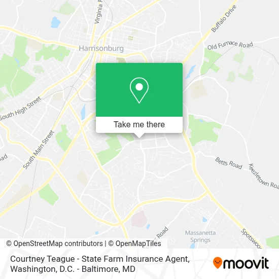 Courtney Teague - State Farm Insurance Agent map