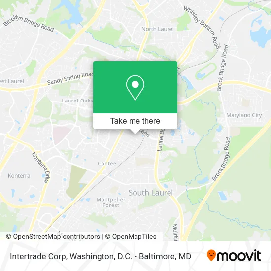 Intertrade Corp map