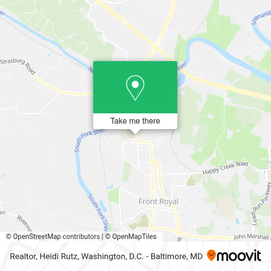 Realtor, Heidi Rutz map