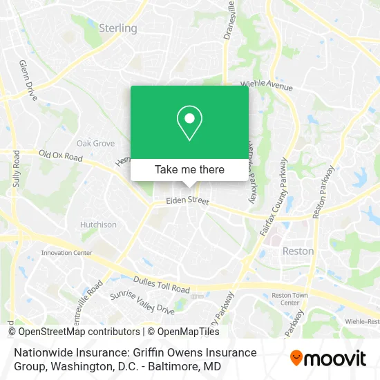 Nationwide Insurance: Griffin Owens Insurance Group map
