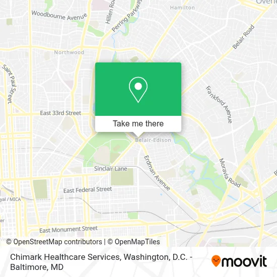 Chimark Healthcare Services map