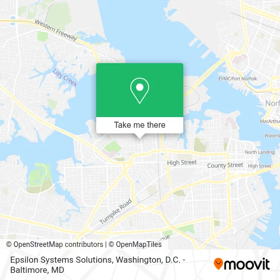 Epsilon Systems Solutions map