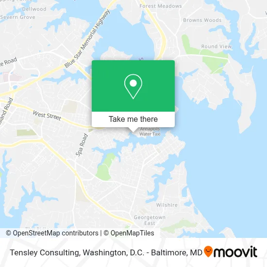 Tensley Consulting map