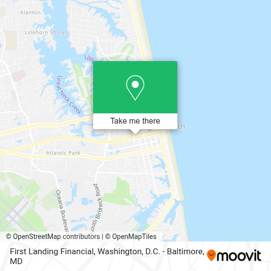 First Landing Financial map