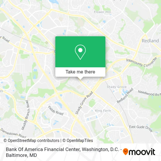 Bank Of America Financial Center map