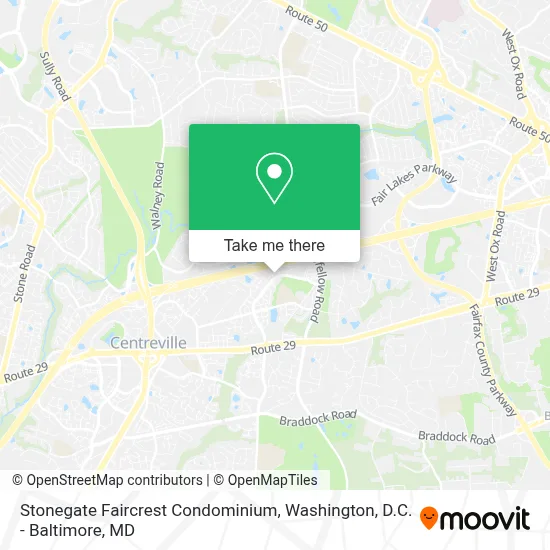 Stonegate Faircrest Condominium map