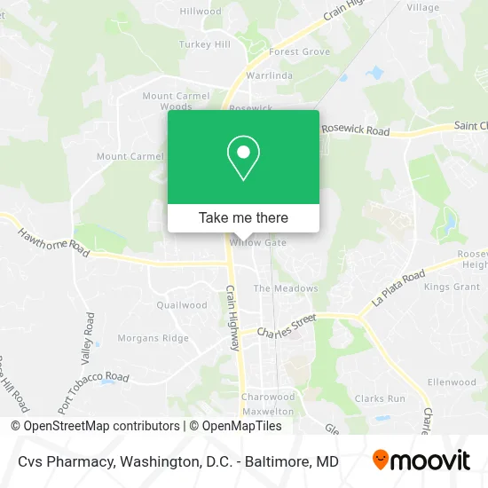 Cvs Pharmacy map