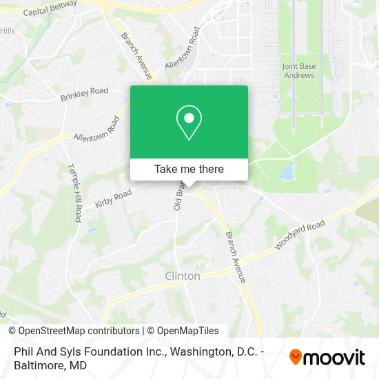 Phil And Syls Foundation Inc. map