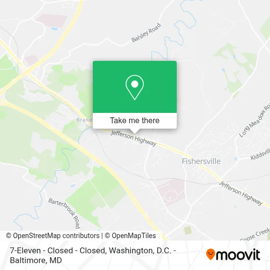 7-Eleven - Closed - Closed map