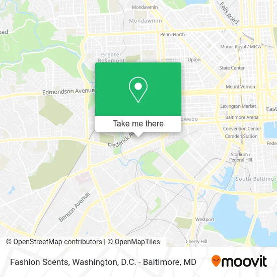 Fashion Scents map