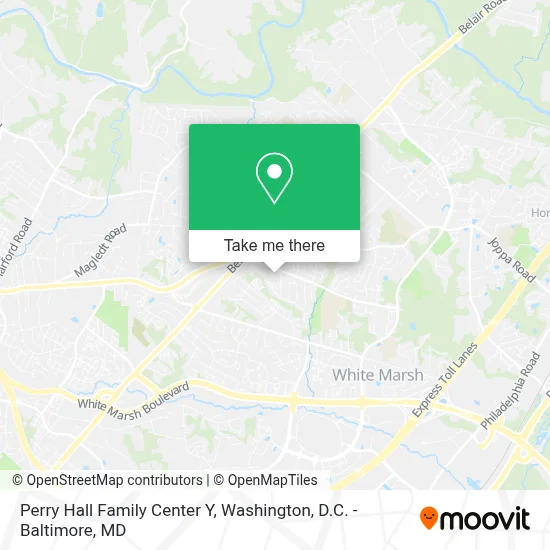 Perry Hall Family Center Y map