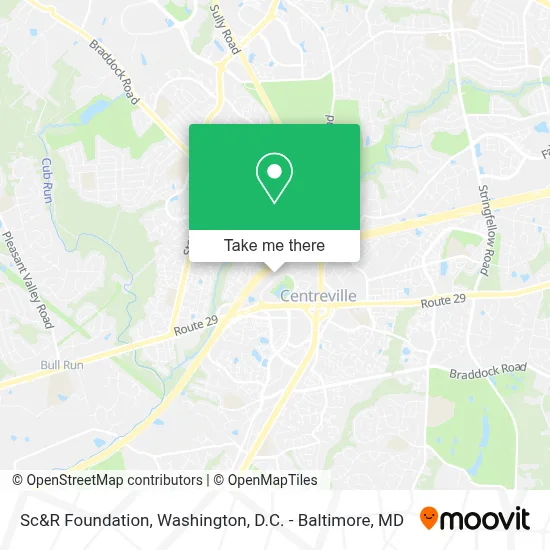 Sc&R Foundation map
