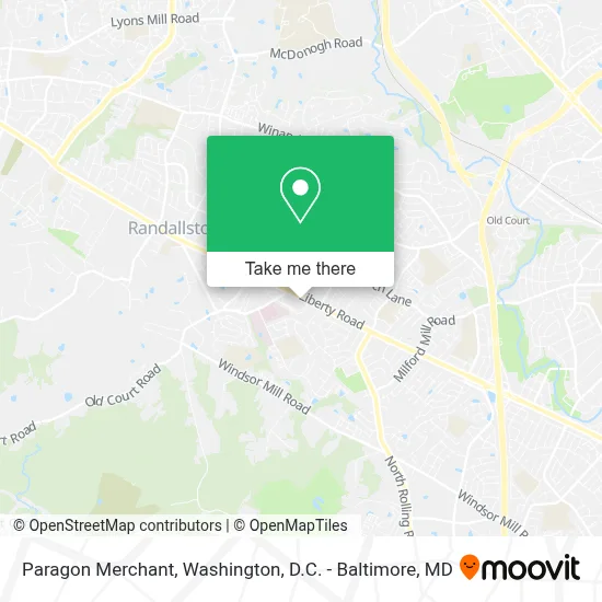 Paragon Merchant map