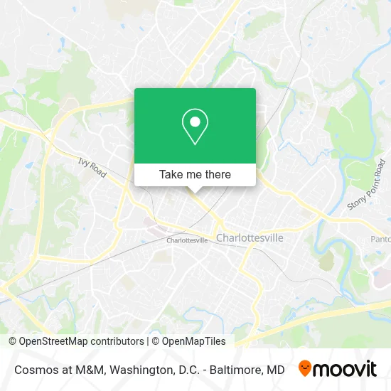 Cosmos at M&M map