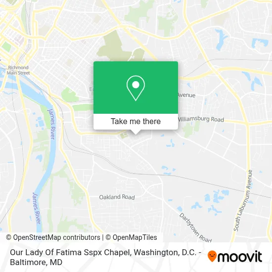 Our Lady Of Fatima Sspx Chapel map
