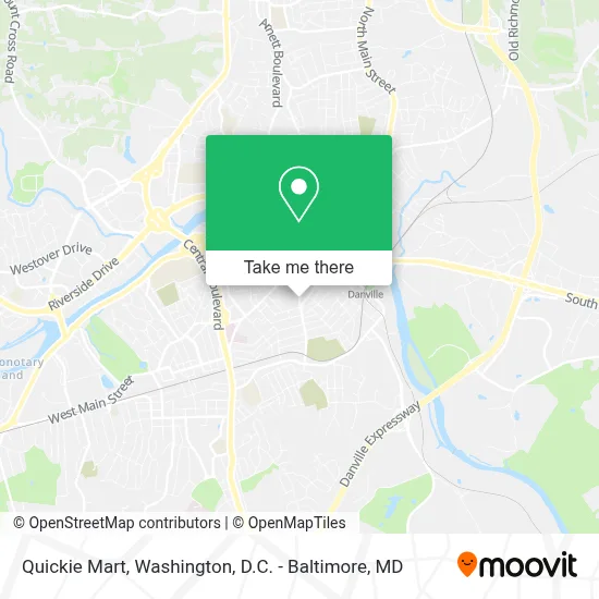 Quickie Mart map