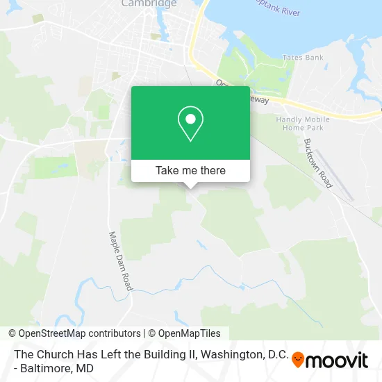 The Church Has Left the Building II map