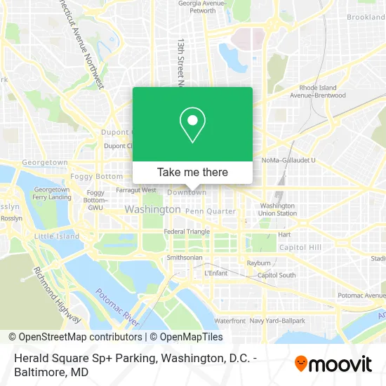 Herald Square Sp+ Parking map