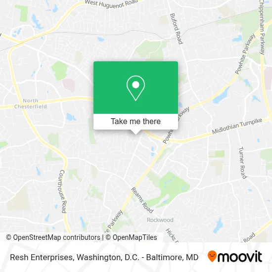 Resh Enterprises map