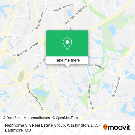Nexthome Slh Real Estate Group map