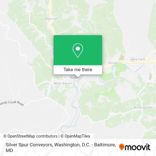 Silver Spur Conveyors map