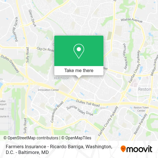 Farmers Insurance - Ricardo Barriga map