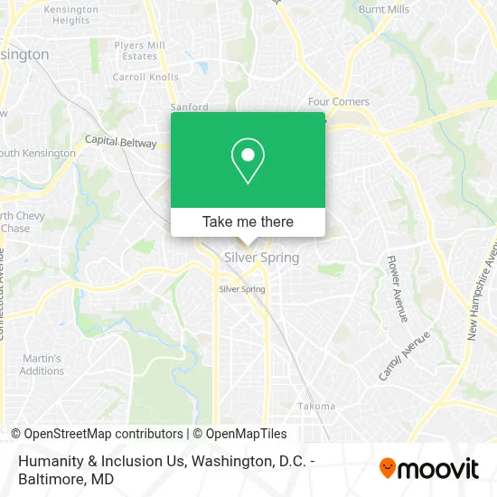Humanity & Inclusion Us map