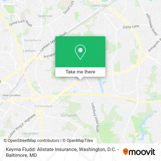 Keyma Fludd: Allstate Insurance map