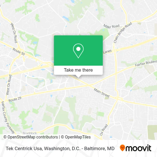 Tek Centrick Usa map