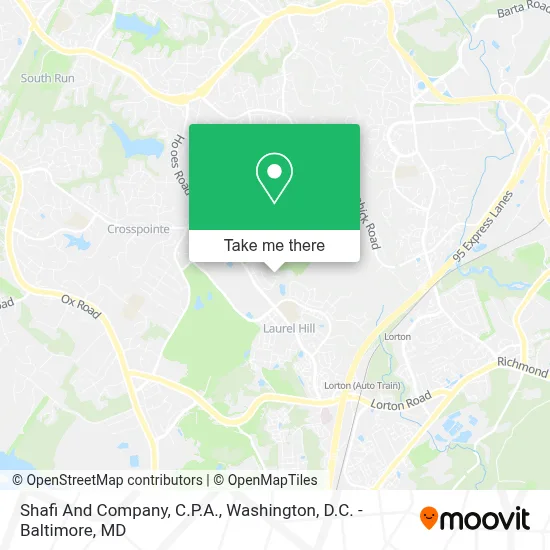 Shafi And Company, C.P.A. map