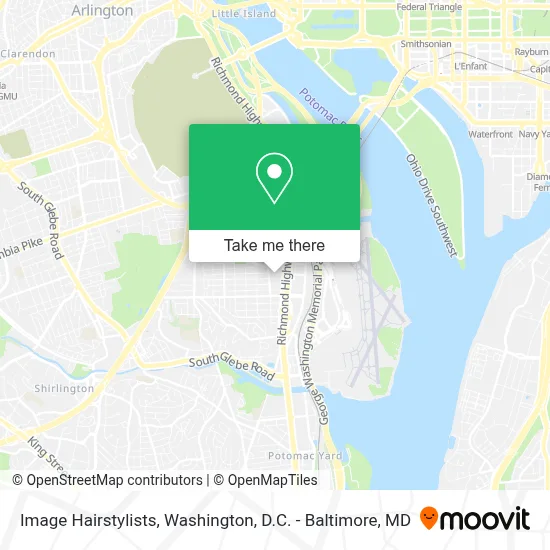 Image Hairstylists map
